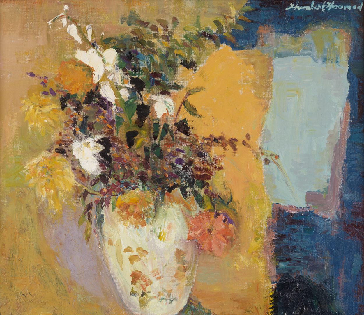 Untitled [Vase with flowers]