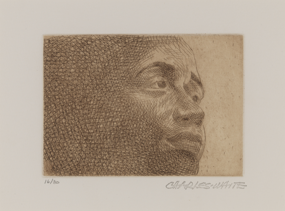 Untitled [Head of a male]