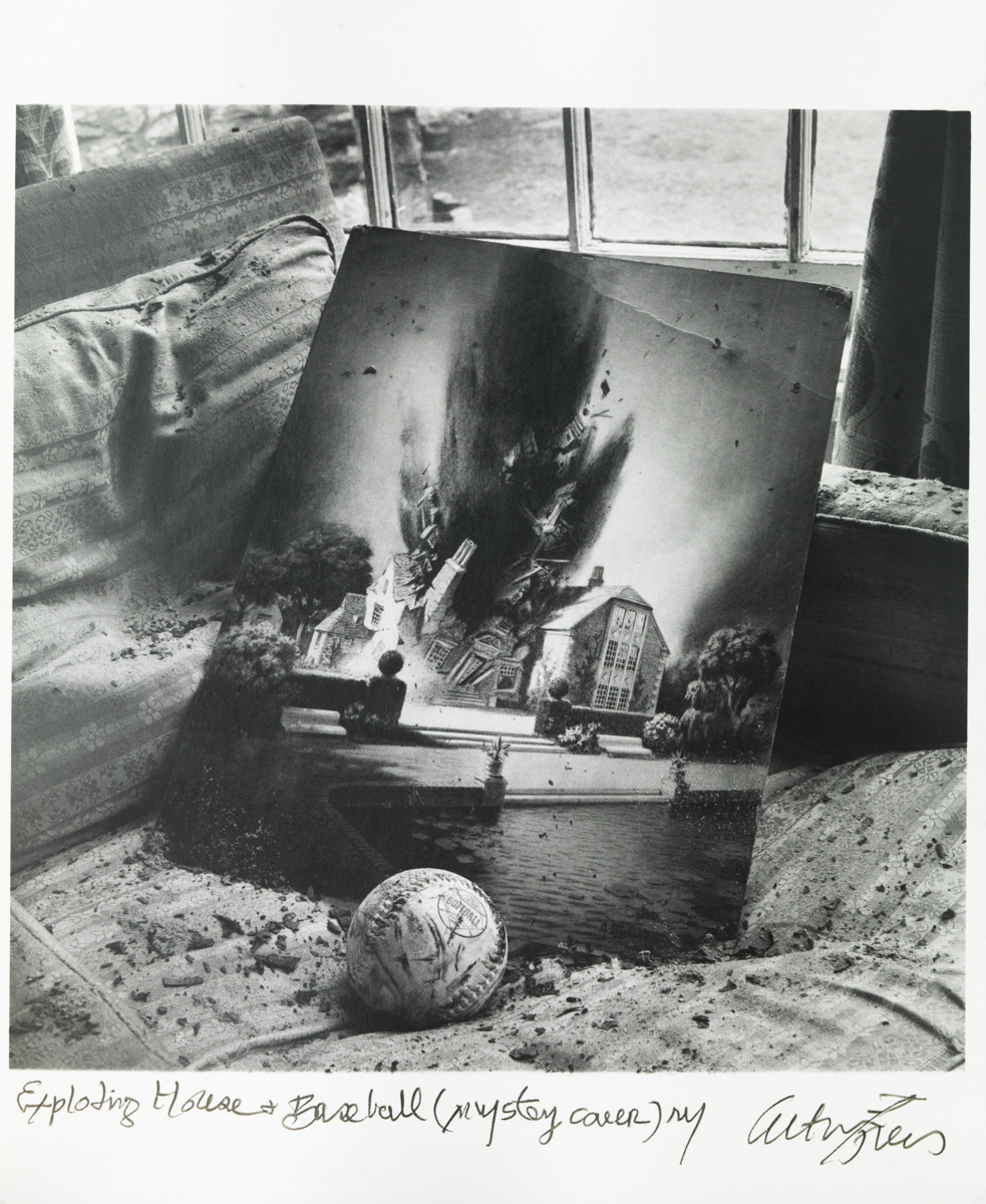 Exploding House and Baseball (Mystery Cover), NY