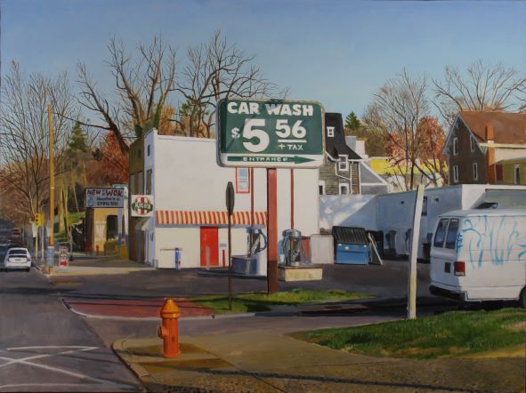 Larry Francis Painting Car Wash