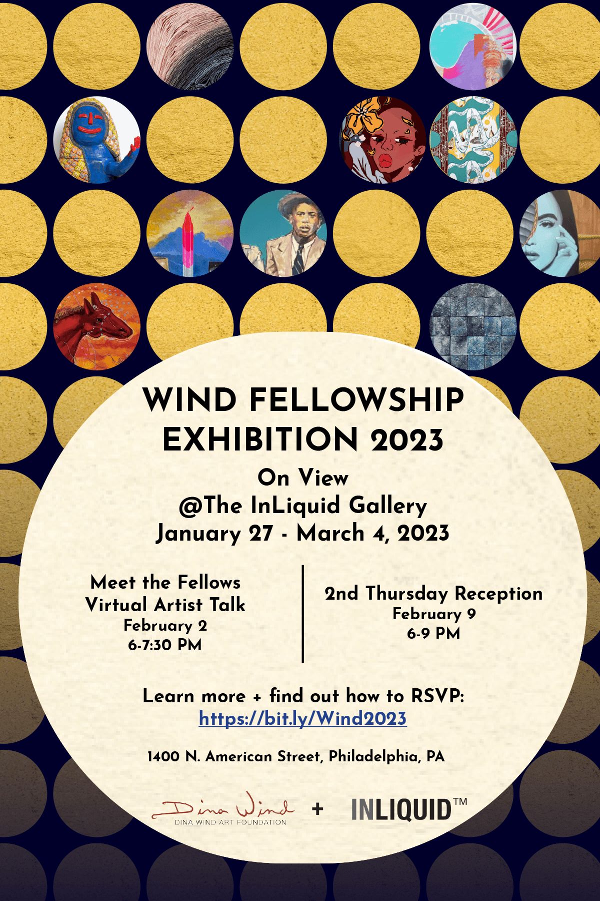 Wind Fellowship Exhibition 2023 On View at The InLiquid Gallery January 27 to March 4