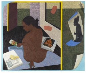 A Real Allegory of Her Studio, Mequitta Ahuja, 2015