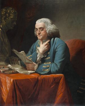 Benjamin Franklin, David Martin, 1767