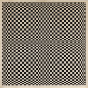 Edna Andrade, Geometric 5-65, 1965 print