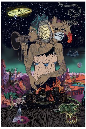 Urgency by Chitra Ganesh, 2006