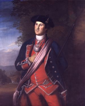 Image credit: Charles Willson Peale, George Washington as Colonel in the Virginia Regiment, 1772. Oil on canvas, 50½ × 41½ in. Courtesy of Museums at Washington and Lee University, Lexington, Virginia.