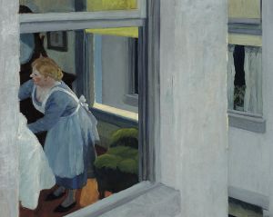 Edward Hopper, Apartment Houses. Collection of PAFA.