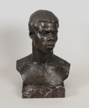 Slave Boy, bronze bust attributed to May Howard Jackson