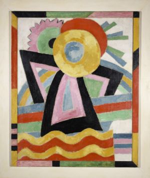 Flower Abstraction by Marsden Hartley