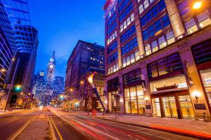 Photo of PAFA Campus from the Broad Street entrance