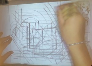 Sitting/Breathing/Drawing Image