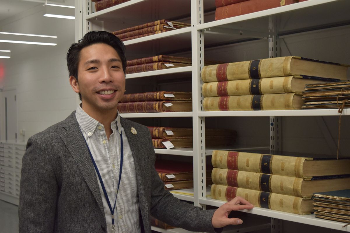 Hoang Tran, PAFA's Director of Archives