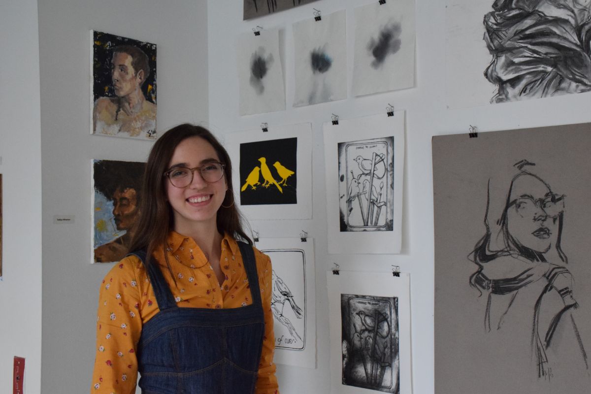 Kate McCanney, a PAFA Summer Academy student.