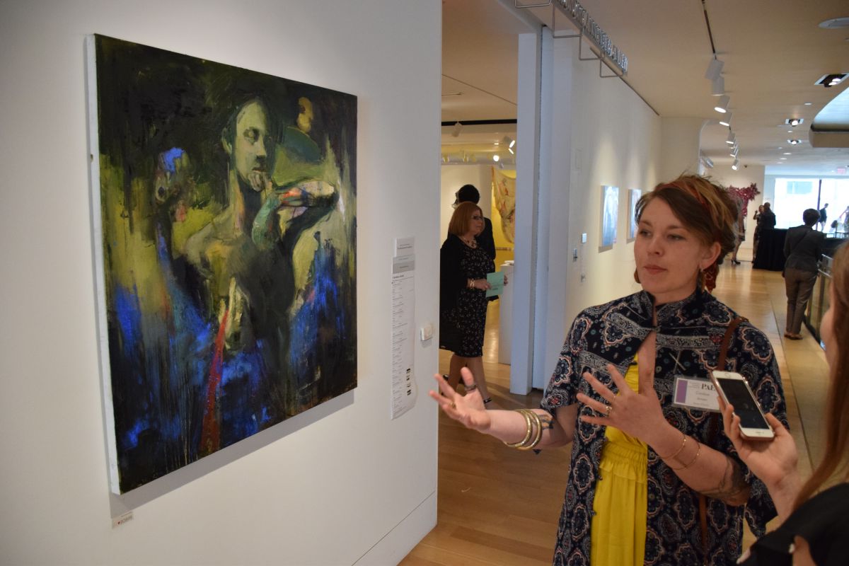 Candace Jensen (MFA '18).