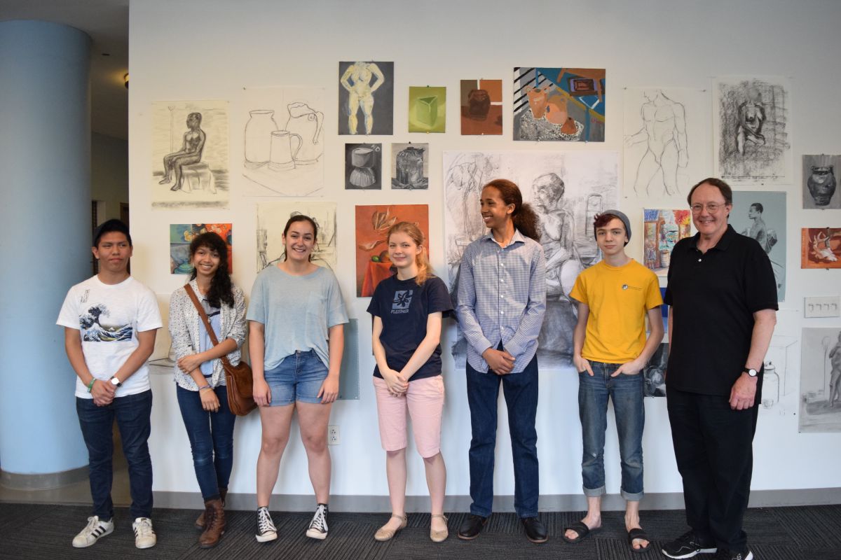 Professor Al Gury with program participants.