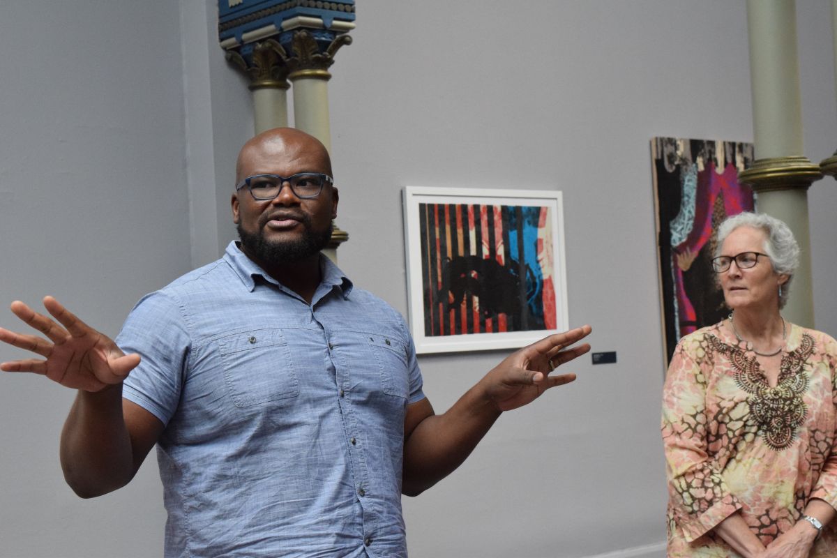 MFA Chair Didier William discusses the work in PAFA's museum galleries.