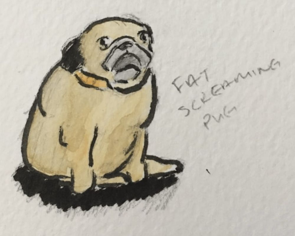 Artwork by Andy Fecile (BFA '21).