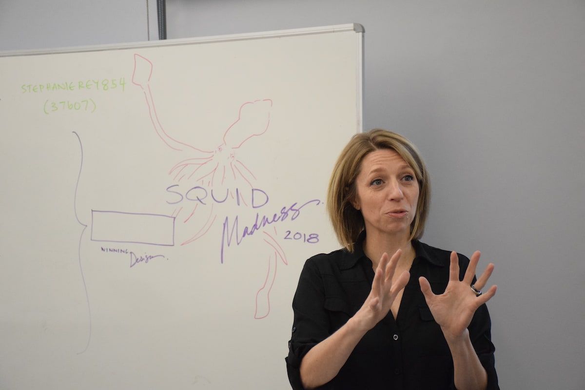 Stephanie Reyer teaches the Digital Print and Web Design course in the Illustration Department.