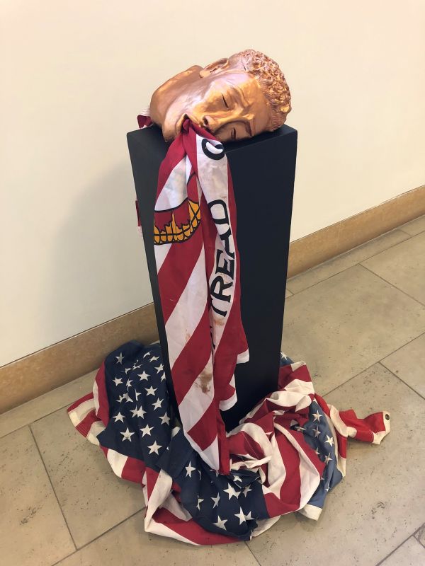 America, I Cant' Breathe by Dara Haskins, 2017