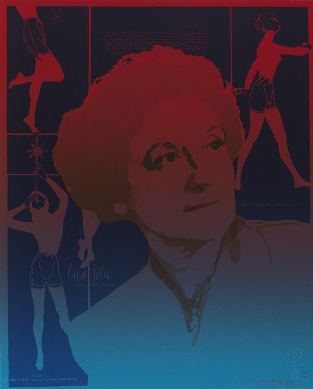 June Wayne, "25 Years with the Firm (from The Dorothy Series)" (1975-79)