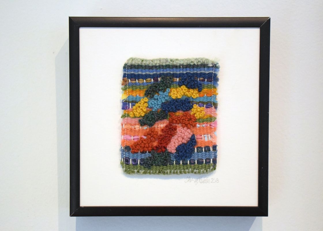 Artwork by Sheryl Kessler, as part of the "Insider Art" exhibition.