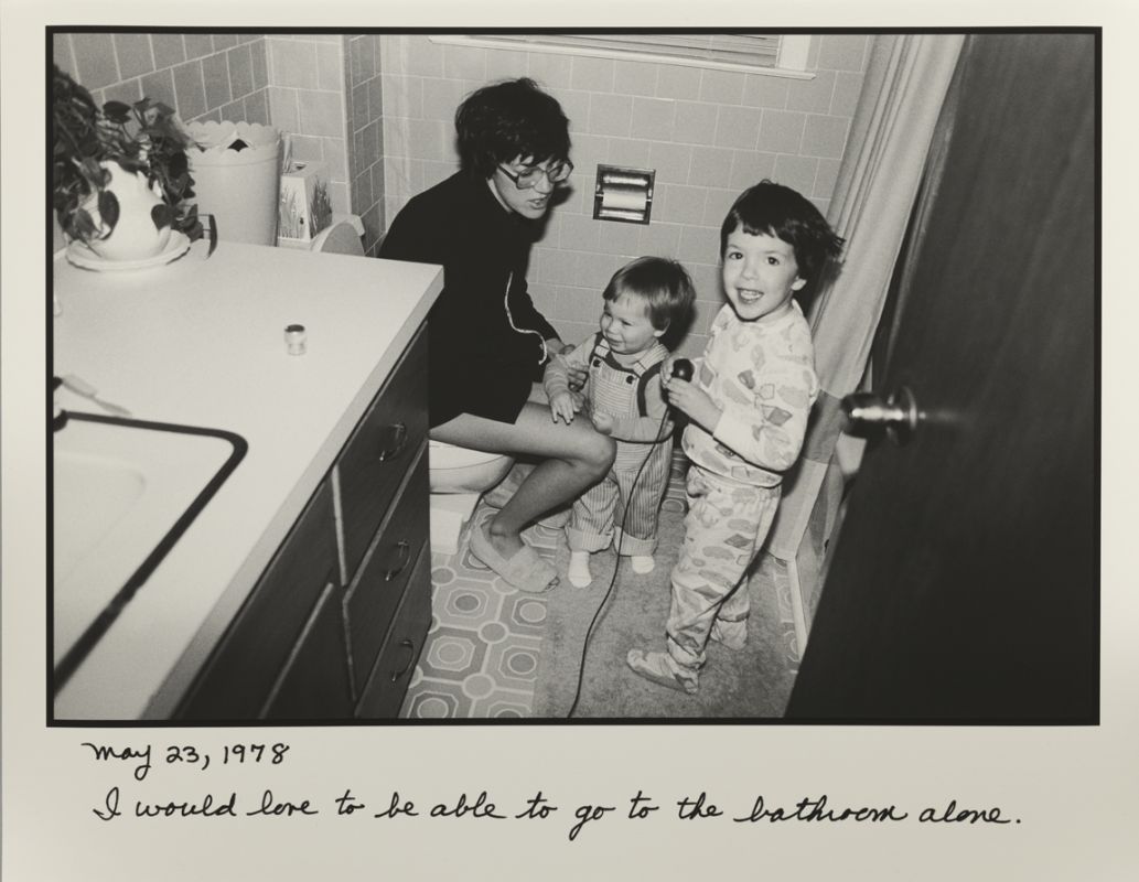 Judy Gelles, "'Bathroom' May 23, 1978" (1978)