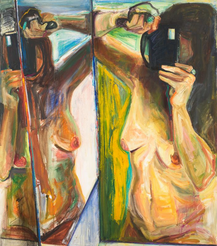 Joan Semmel, Double Take, 1991