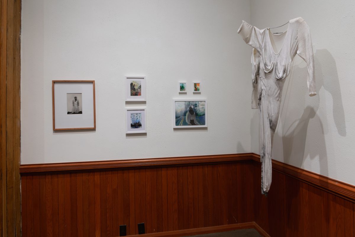 Portion of This Woman's Work in the Alumni Gallery