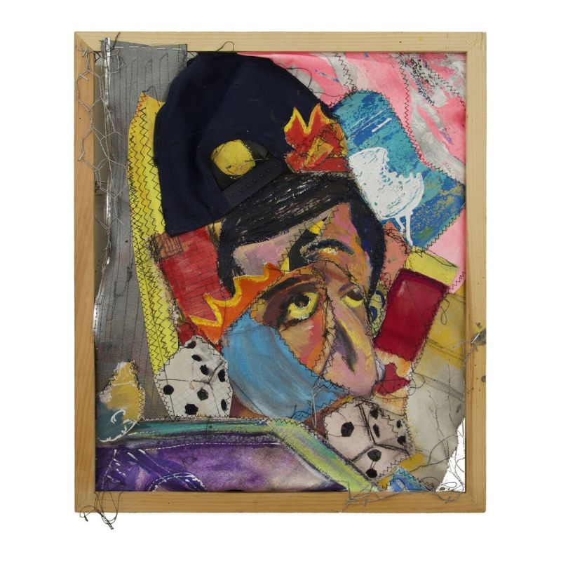 Life Cycle mixed media by Eustace Mamba