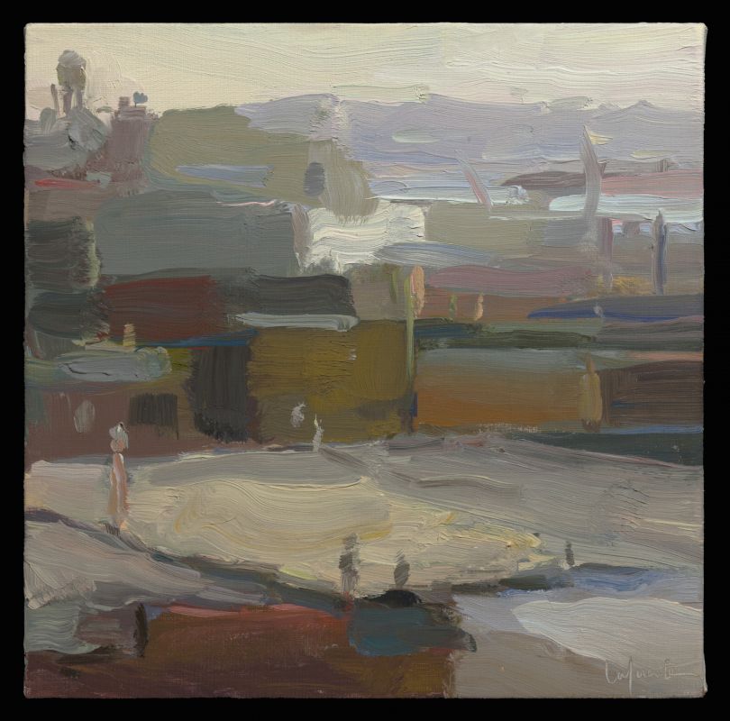 South Brooklyn Industrial Rooftops 10x10 O_L 2017