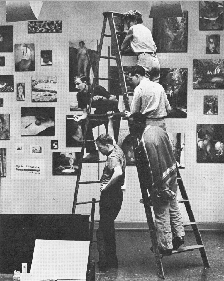 Students installing the ASE