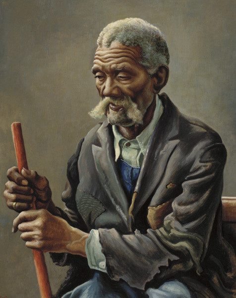 "Aaron", by Thomas Hart Benton
