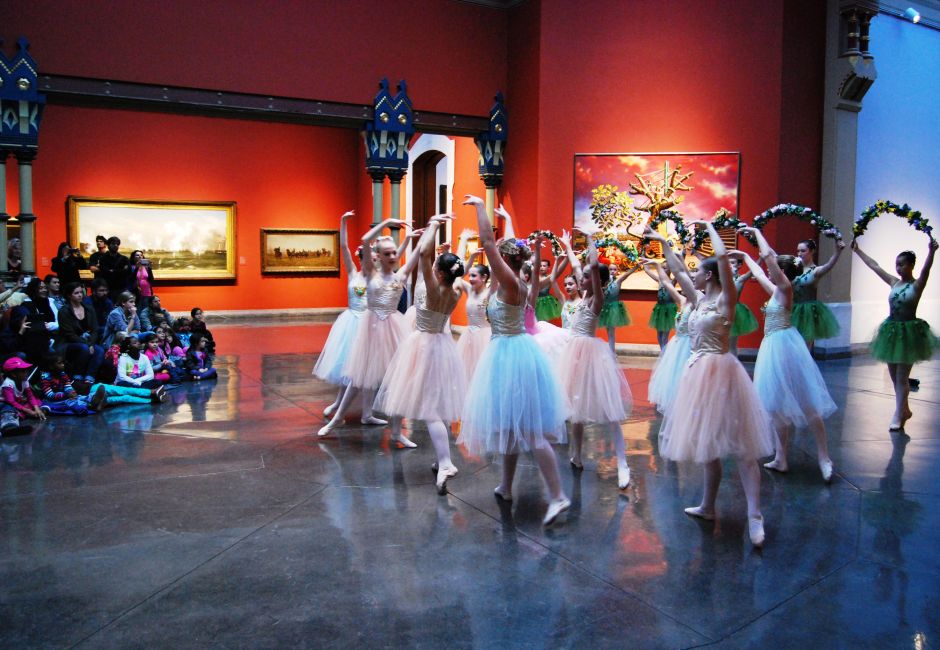 Family Arts Academy ballet performance, Historic Landmark Building