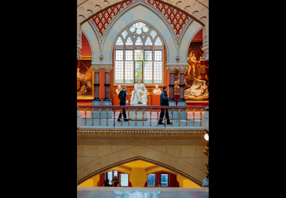 Second floor gallery, Historic Landmark Building