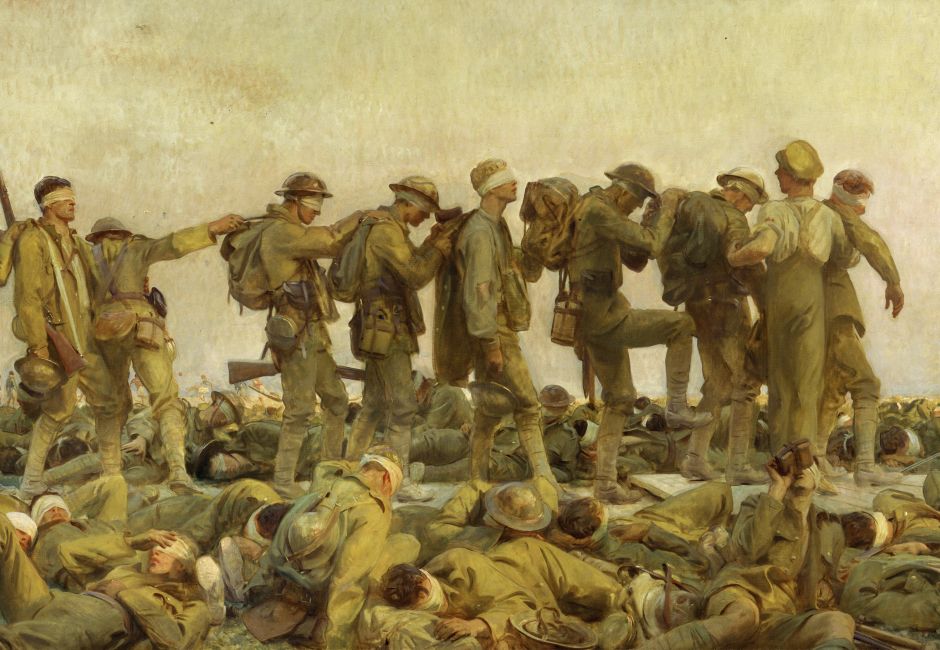 WWI art from the Pennsylvania Academy of Fine Art