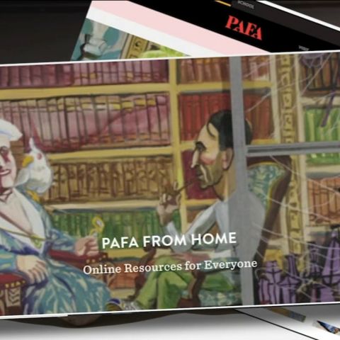 PAFA From Home graphic from 6-ABC