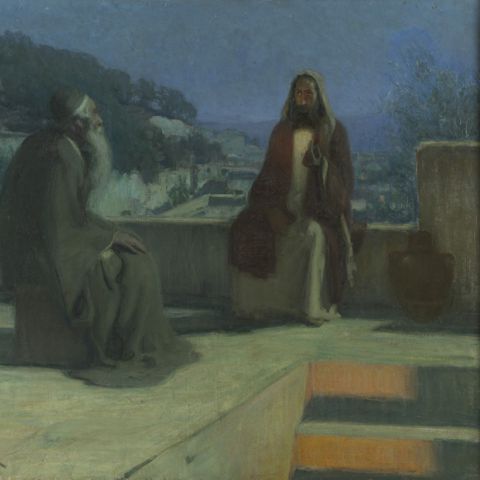 Henry O. Tanner, "Nicodemus" (1899)