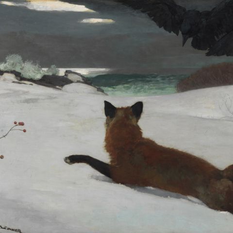 Winslow Homer (1836-1910) Fox Hunt, 1893 