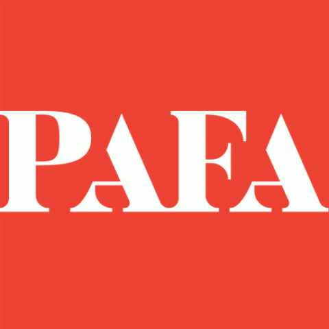 Red PAFA logo square format