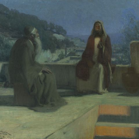 Nicodemus, painting by Henry O. Tanner