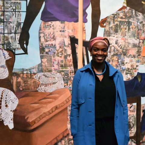 Njideka Akunyili Crosby I Always Face You Even When It Seems Otherwise 2012 PAFA