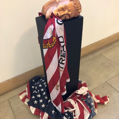 America, I Cant' Breathe by Dara Haskins, 2017