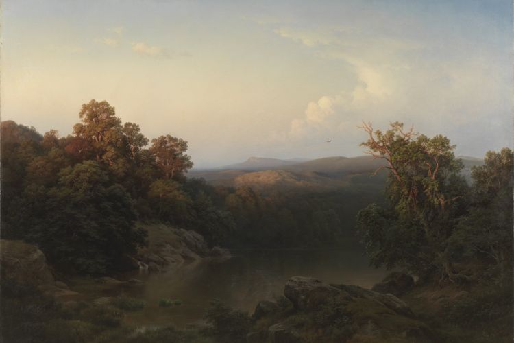 Landscape: Evening by Paul Weber