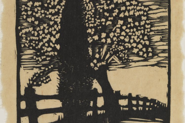 Two Friends Wharton Esherick, 1923