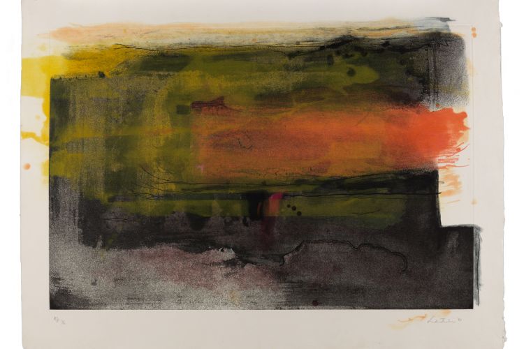 Deep Sun, Helen Frankenthaler, 1983