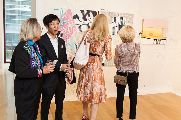 ASE Preview attendees in the galleries