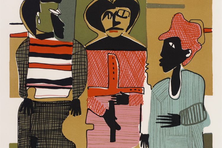 Firebirds, Romare Bearden, 1979