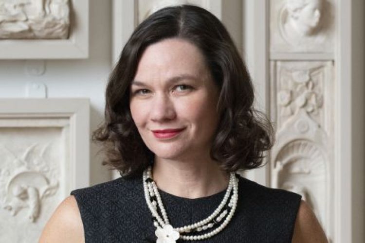 Photograph of curator Anna Marley