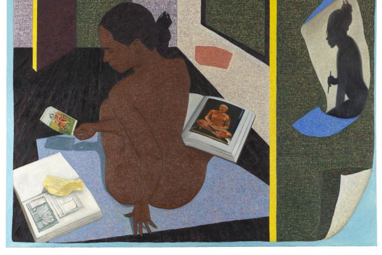 A Real Allegory of Her Studio by Mequitta Ahuja