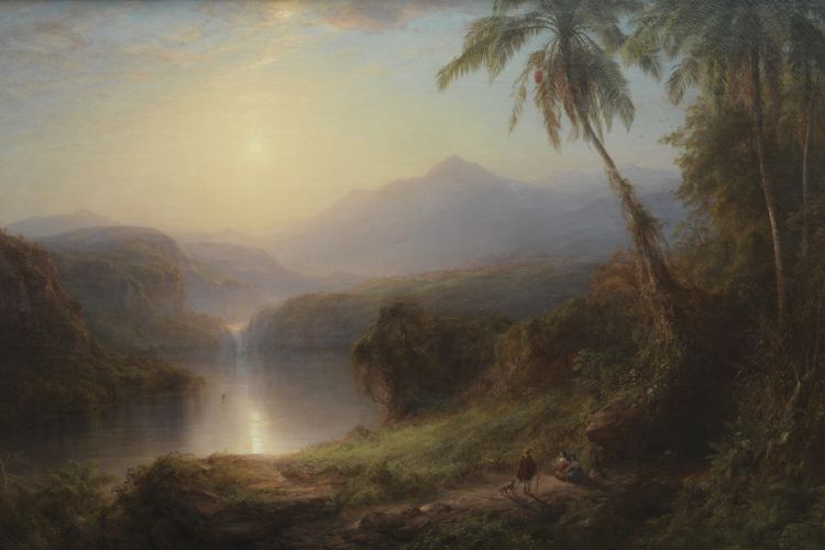 Valley of Santa Ysabel, New Grenada by Frederick Edwin Church